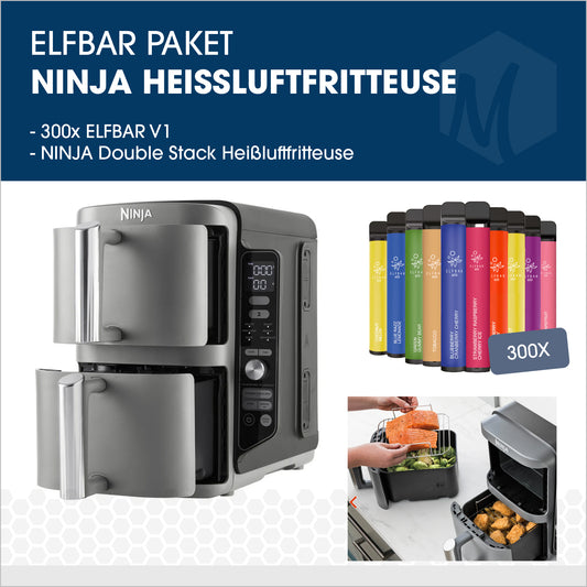 Elfbar - Paket mit Ninja Double Stack