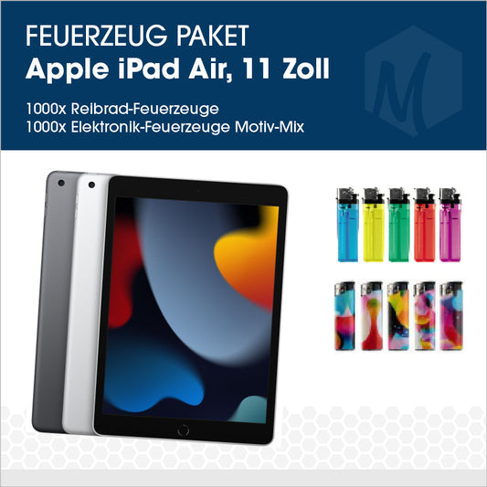 Feuerzeug-Paket 2 mit Apple iPad Air 11 Zoll